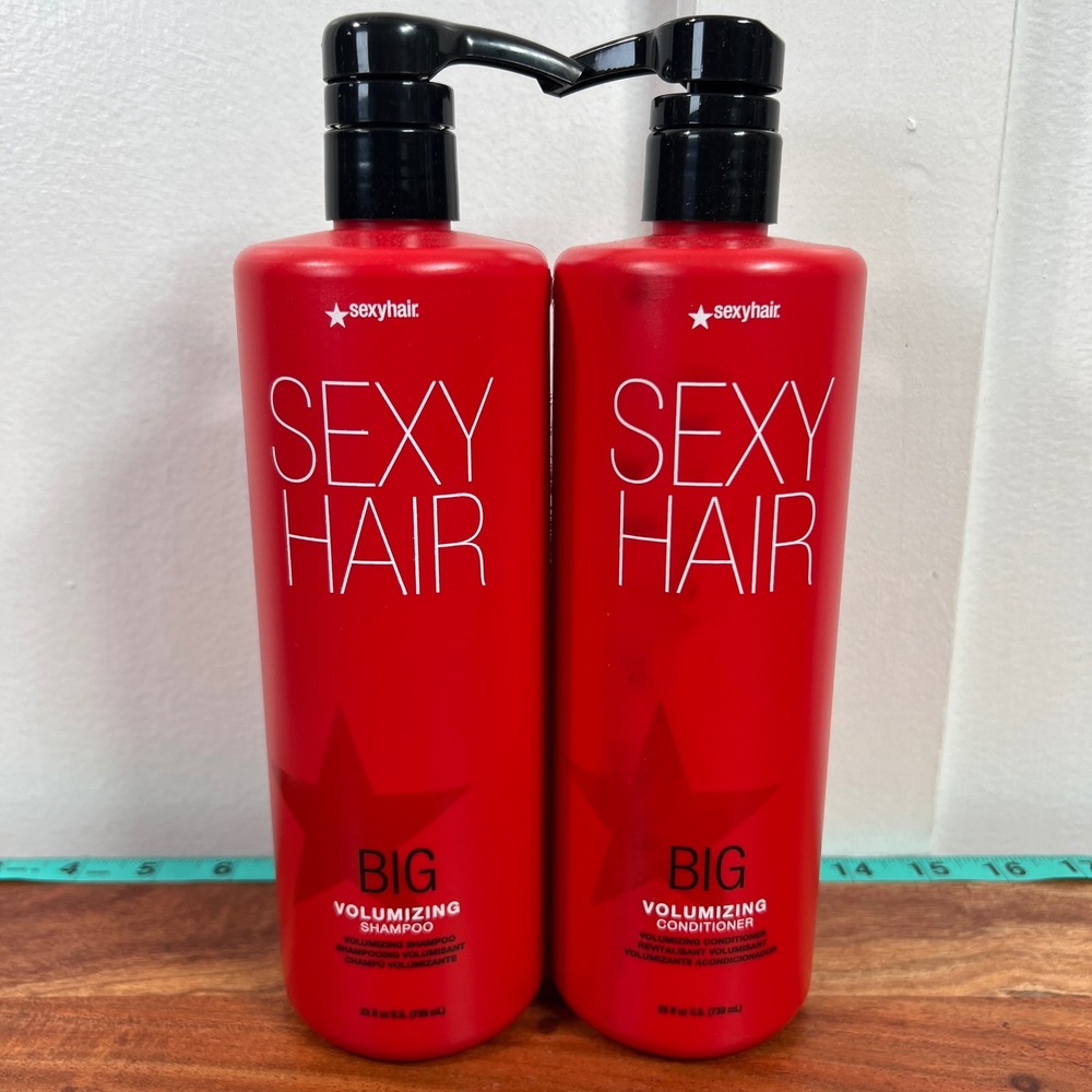 Sexy Hair Big Volumizing Shampoo and Conditioner Set 25 fl oz Duo SLS/SLES Free